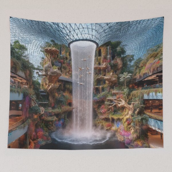 Item preview, Jewel Changi Airport Waterfalll, Singapore designed and sold by badguyduh.