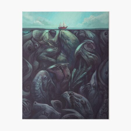 Beneath the Surface Art Board Print