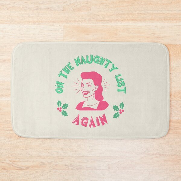 Item preview, On the naughty list again designed and sold by FatBirdie.