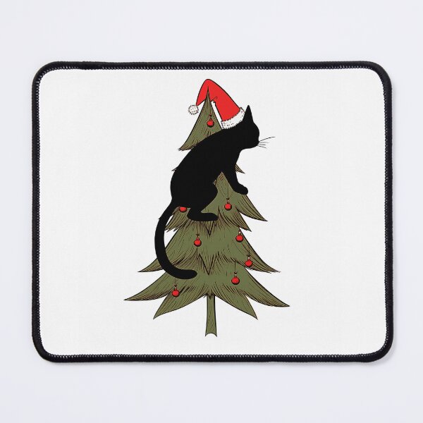 Item preview, Cat on christmas tree designed and sold by filigreedigital.