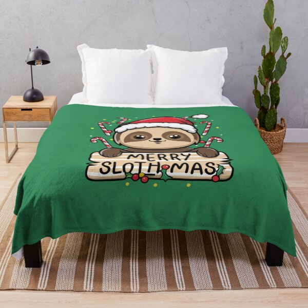 Item preview, Merry Slothmas for Sloth Lovers for Christmas designed and sold by Laugh-Lines.