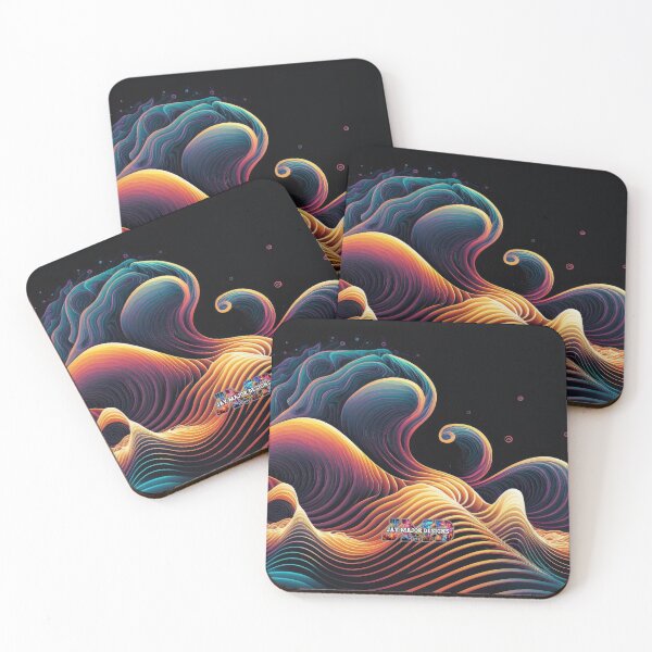 Item preview, Neon Waves without Quote 2/28 designed and sold by Jenson Major.
