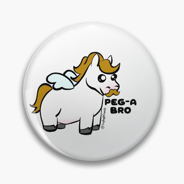 Item preview, Peg-a-Bro designed and sold by Tinyknightfrnd.