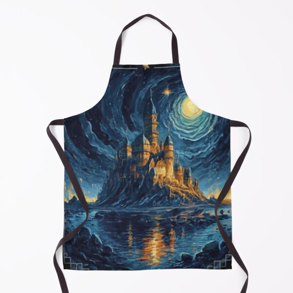 Item preview,  Mystical castle at night designed and sold by LuckyFamily.