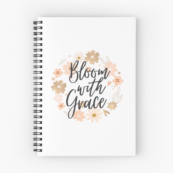 Item preview, Bloom with Grace Motivation Quotes designed and sold by EXproRIMENT.