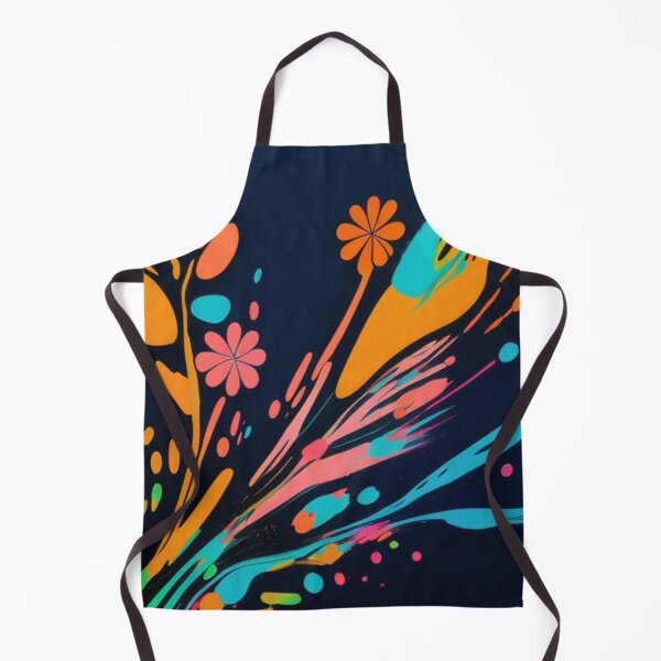Item preview, Paint splattered floral designed and sold by Roxburylane.