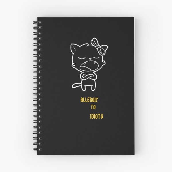 Item preview, ALLERGIC TO IDIOTS designed and sold by Cool-nd-Stylish.