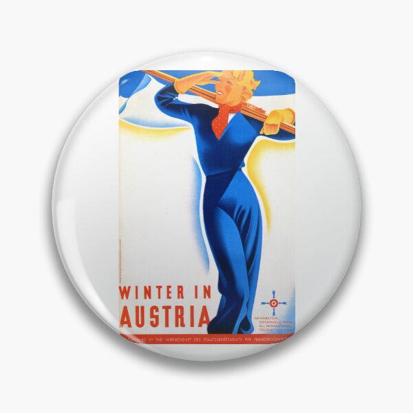 Item preview, Ski Austria Poster designed and sold by ExpressingSelf.