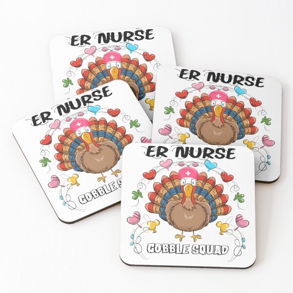 Item preview, Er Nurse Turkey Gobble Squad designed and sold by hichametta.