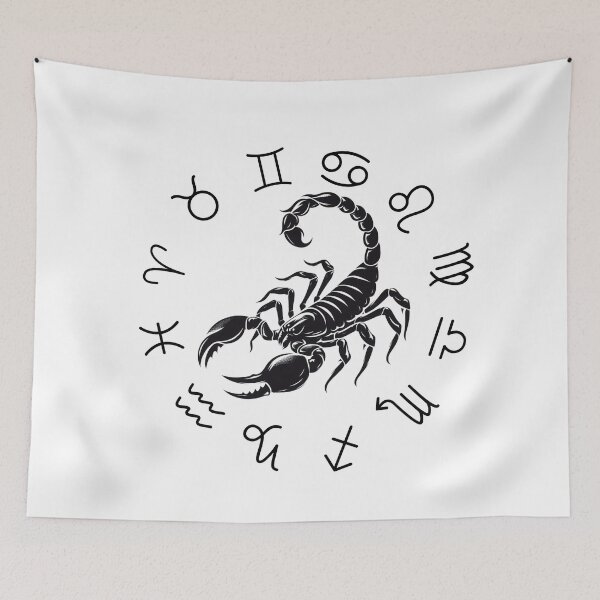 Item preview, Zodiac Sign Scorpion, zodiac sign Scorpio Classic T-Shirt, Fine Line designed and sold by pic-ture4you.