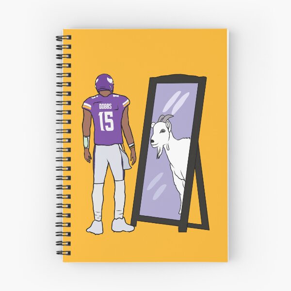 Item preview, Joshua Dobbs Mirror GOAT designed and sold by RatTrapTees.