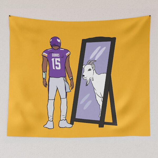 Item preview, Joshua Dobbs Mirror GOAT designed and sold by RatTrapTees.