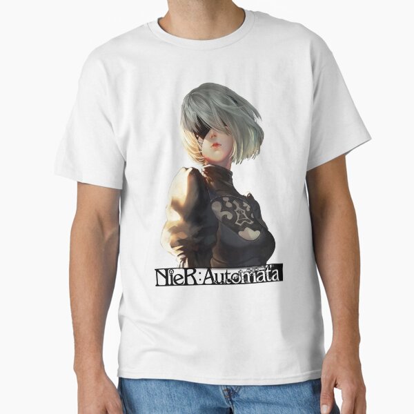 Vista previa del artículo con la obra «2B negar: Automata», diseñado y vendido por Diego Brando.