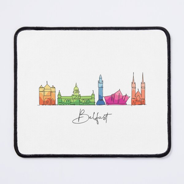 Item preview, Belfast Cityscape designed and sold by SunMayDown.