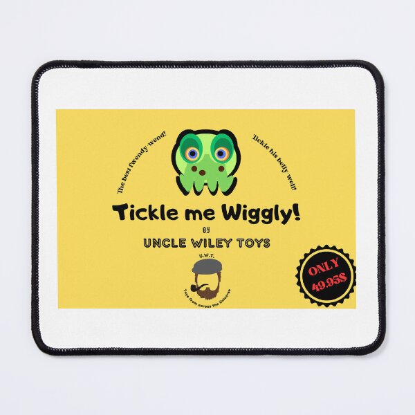 Item preview, Tickle me Wiggly! by Uncle Wiley's Toys designed and sold by Spiced Whimsy.