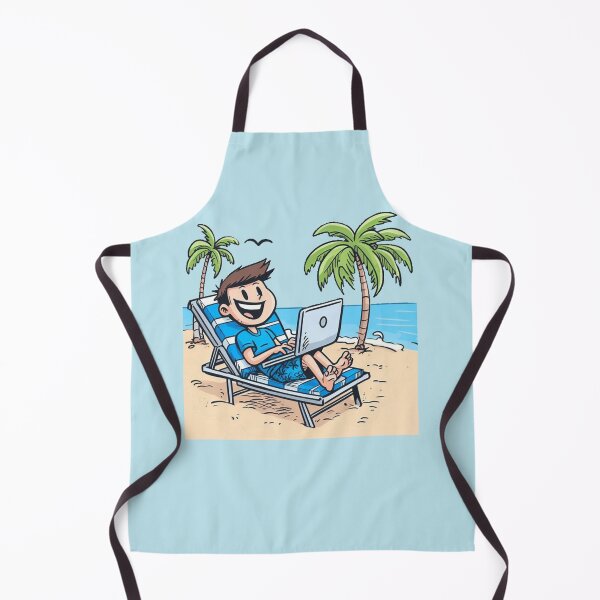 Item preview, Boy on the Beach designed and sold by Myra365Art.