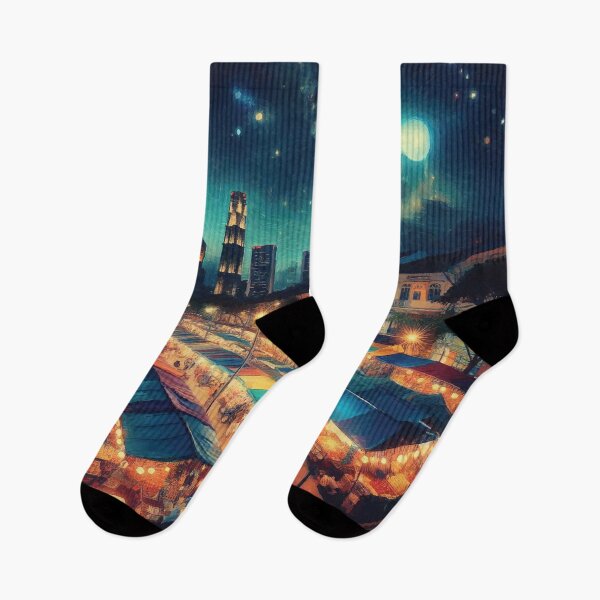 Item preview, Night Market, Singapore designed and sold by badguyduh.