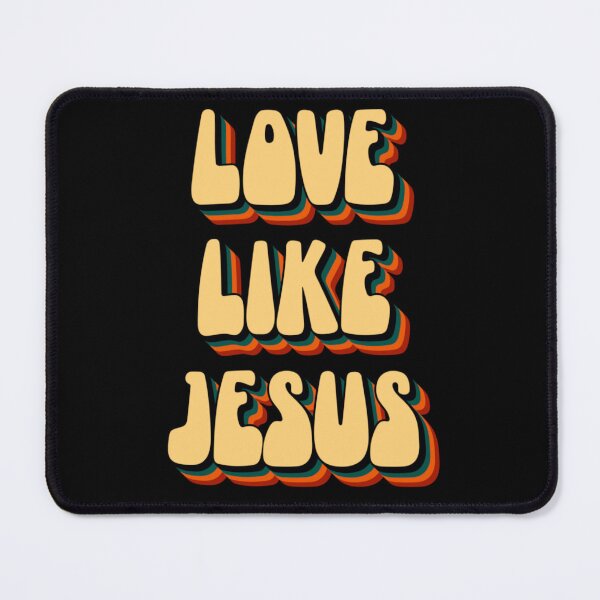 Item preview, Love Like Jesus Retro designed and sold by SpiritualVision.