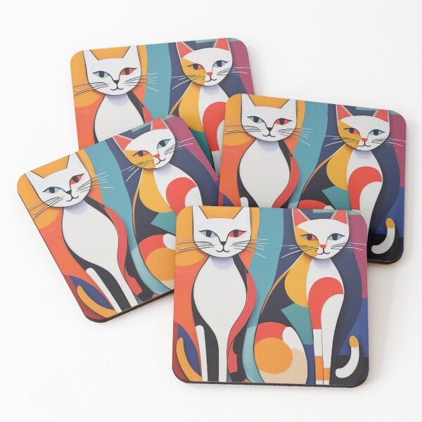 Item preview, Tail Tales: Abstract Adventures Of Cats designed and sold by Molly62.