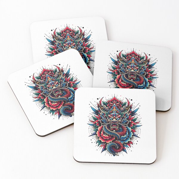 Item preview, Sakura Spectrum: A Colorful Japanese Tattoo designed and sold by Drake Lewdly.