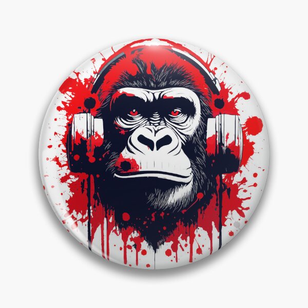 Item preview, Gorilla Power Wild Music designed and sold by danh1z.