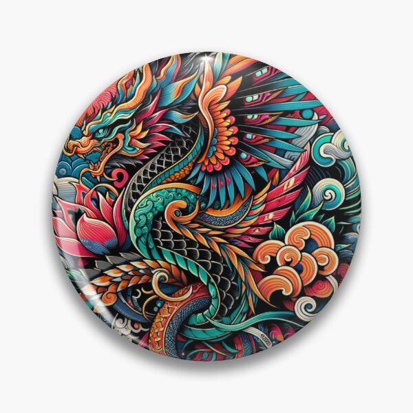 Item preview, Eternal Ink: Vibrant Japanese Tattoo designed and sold by Drake Lewdly.