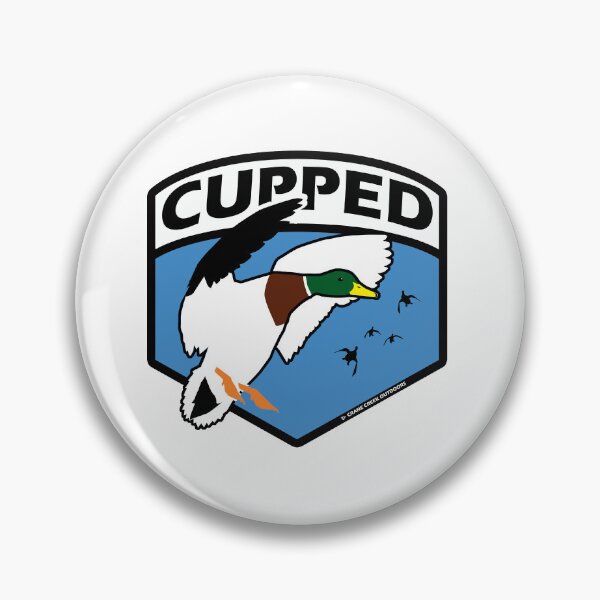 Item preview, Cupped Mallard Shield designed and sold by CraneCreek.