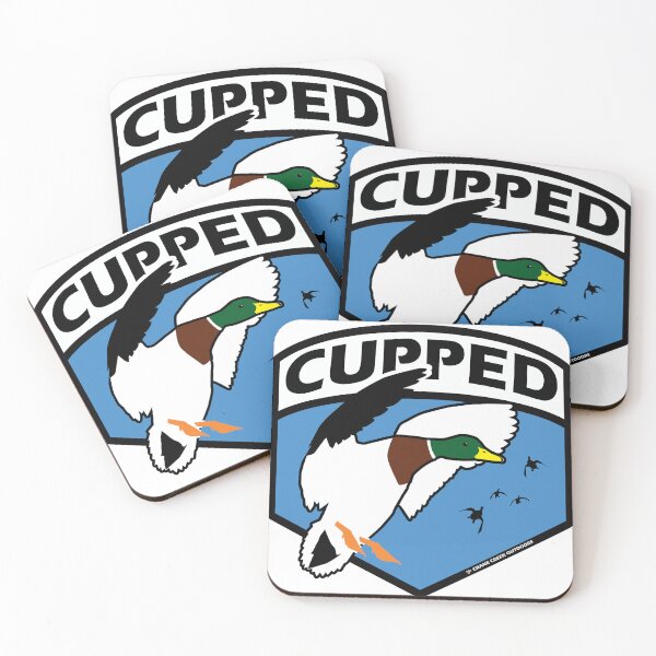Item preview, Cupped Mallard Shield designed and sold by CraneCreek.
