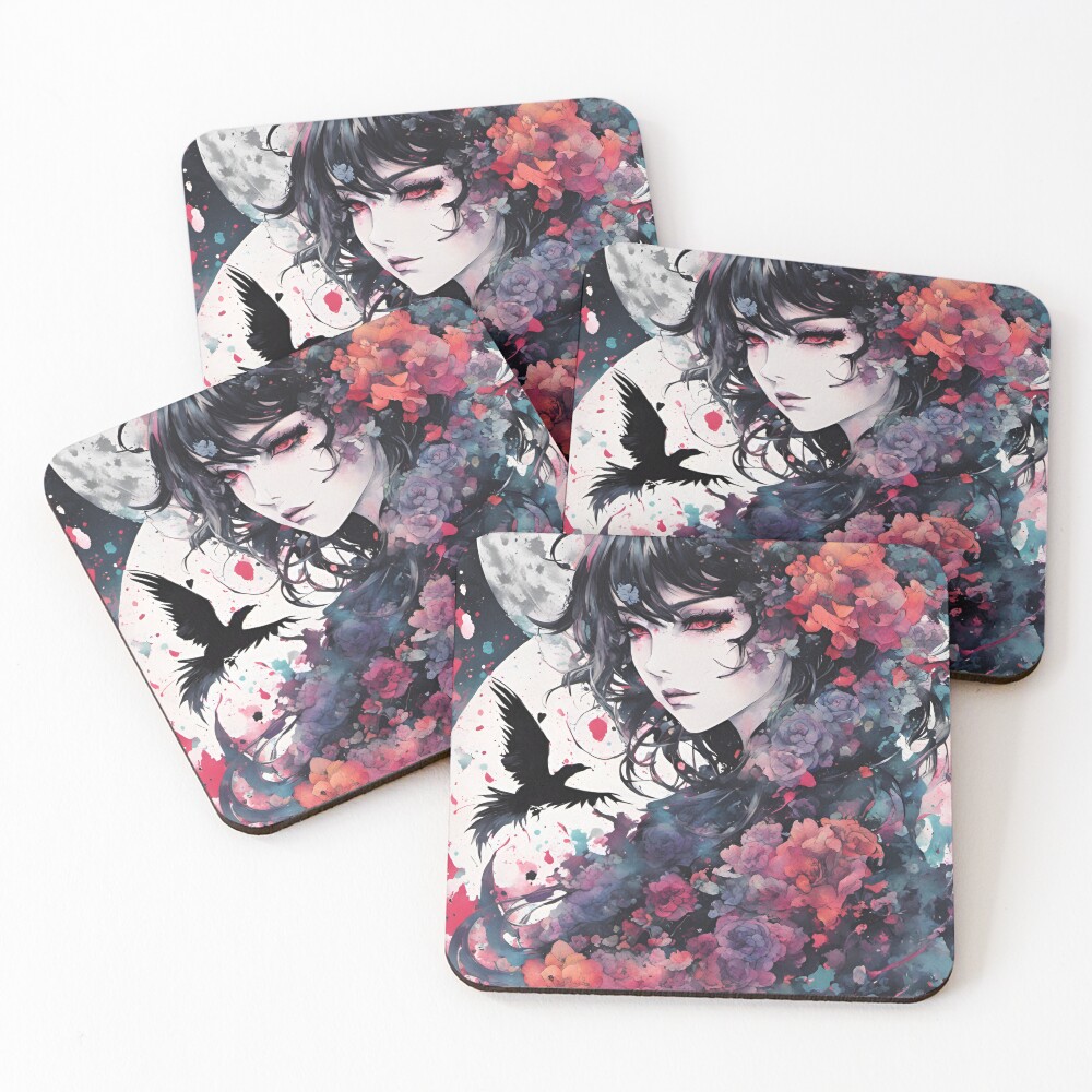 Item preview, Coasters (Set of 4) designed and sold by SilverSunStudio.
