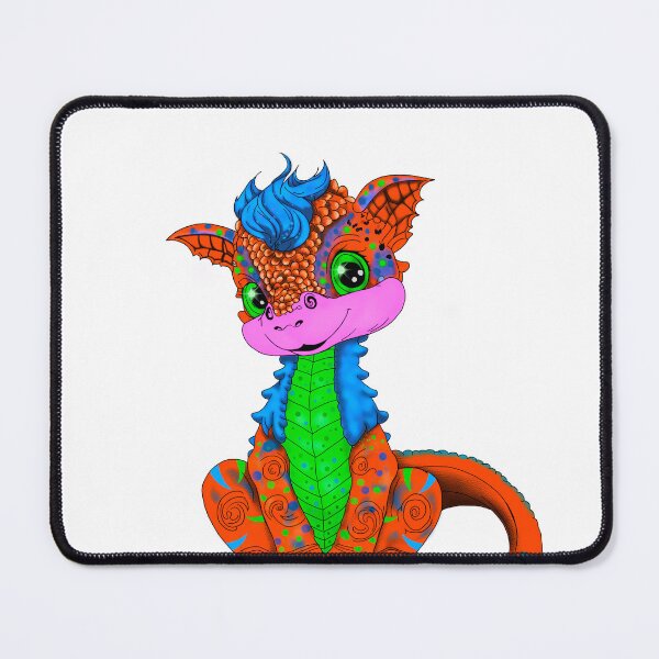 Item preview, Dragonborn: Fusion of Mushroom and Mythical Dragon designed and sold by AilurusGalxy.