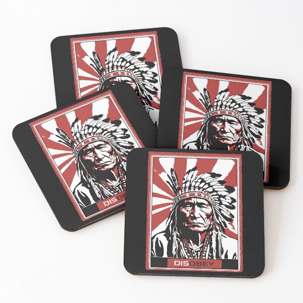 Item preview, Disobey native american indian chief designed and sold by portrait4you.
