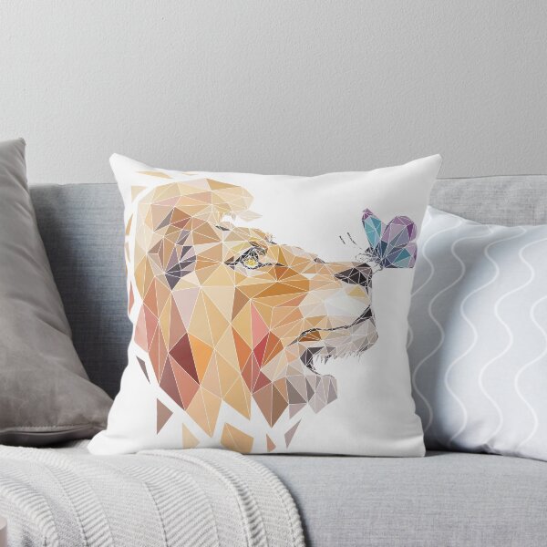 Item preview, polygonal lion designed and sold by vladajust.