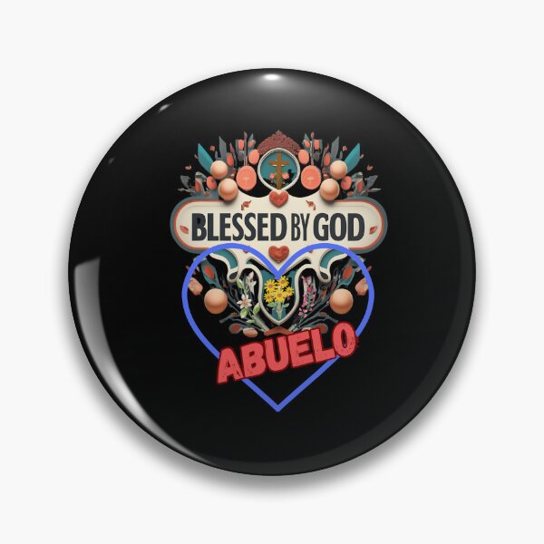 Item preview, BLESSED BY GOD ABUELO designed and sold by carlos crane.