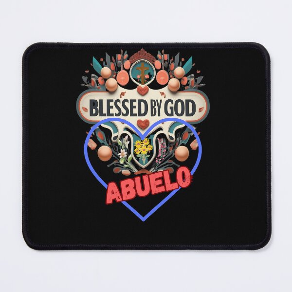 Item preview, BLESSED BY GOD ABUELO designed and sold by carlos crane.