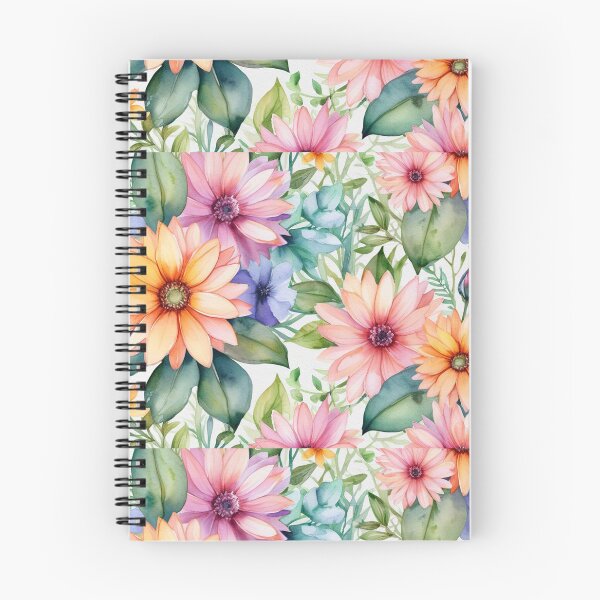 Item preview, No.2 Flowers wonderland seamless water colour designed and sold by savediyhm.