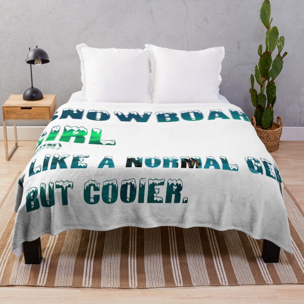 Item preview, Snowboard Girl Funny Snowboarding Quote for Women designed and sold by Adam Designs1.