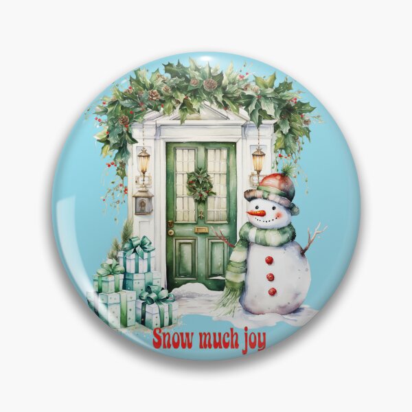 Item preview, Snow Much Joy, Snowman and Christmas designed and sold by Bliss Find And Design.