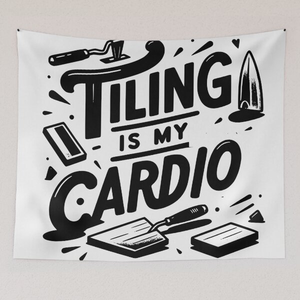 Item preview, Tiling is my cardio designed and sold by TeesYouWant.