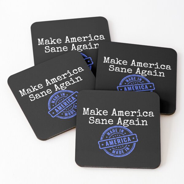 Item preview, Make America Sane Again Democratic Political Design designed and sold by EarthArtDesigns.