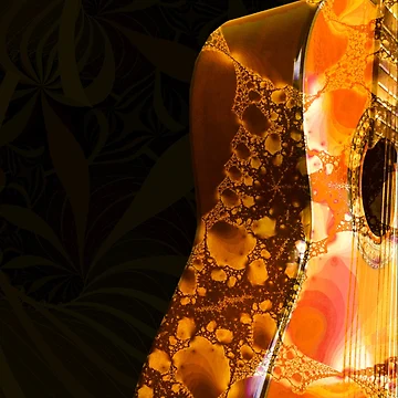 Artwork thumbnail, Guitar - Shape - Musical Instruments by gracefullizard