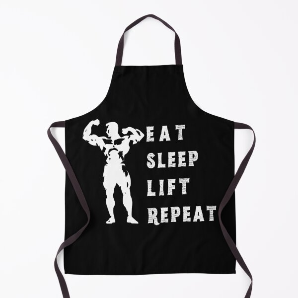 Item preview, Eat, Sleep, Lift, Repeat: The Endless Cycle of Strength and Dedication designed and sold by NaaEchDesign ⭐⭐⭐⭐⭐.