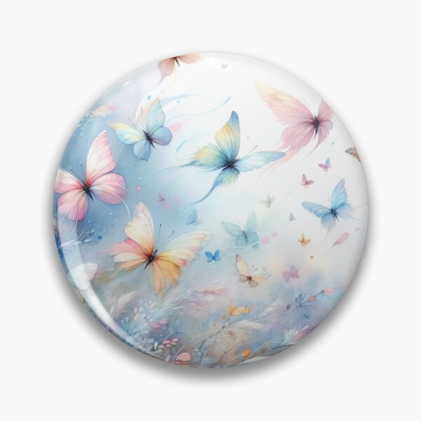 Item preview, Flight of Pastel Butterflies designed and sold by Drake Lewdly.