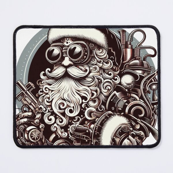 Item preview, Steampunk Cool Santa Claus designed and sold by organicgal.