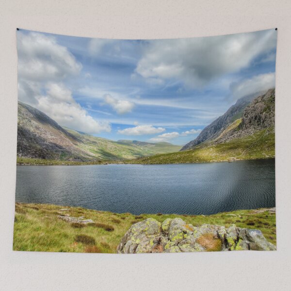 Item preview, Idwal Lake Cwm Idwal Snowdonia Wales designed and sold by AJEvans.