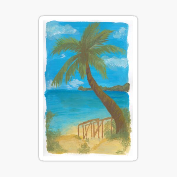 Trunk Bay Sticker