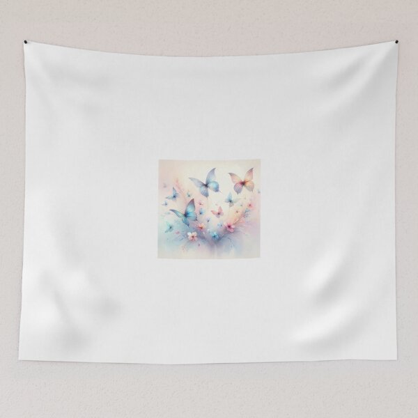 Item preview, Flight of Pastel Butterflies designed and sold by Drake Lewdly.