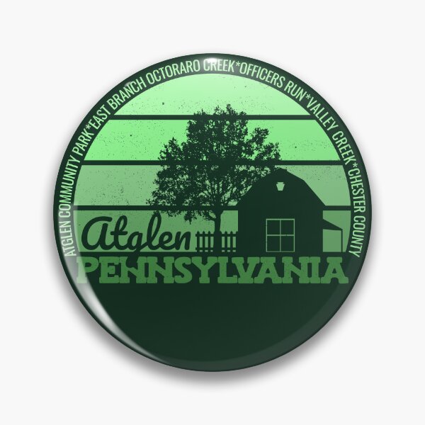 Artikelvorschau, Atglen Pennsylvania Sunset Retro Vintage Local Pride Logo entworfen und verkauft von CRHPOD20.