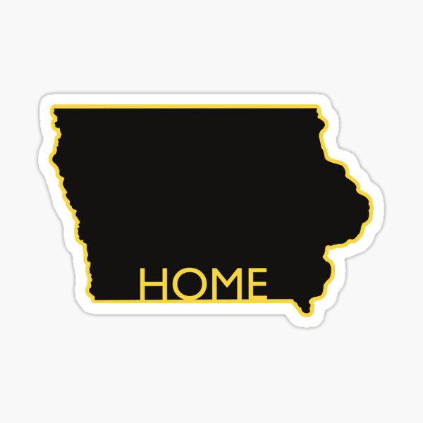 Black and Yellow Football Sticker