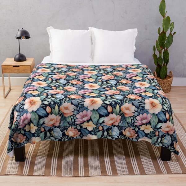 Artikelvorschau, Nr. 3 Blumen Wunderland nahtlose Wasserfarbe blau entworfen und verkauft von savediyhm.