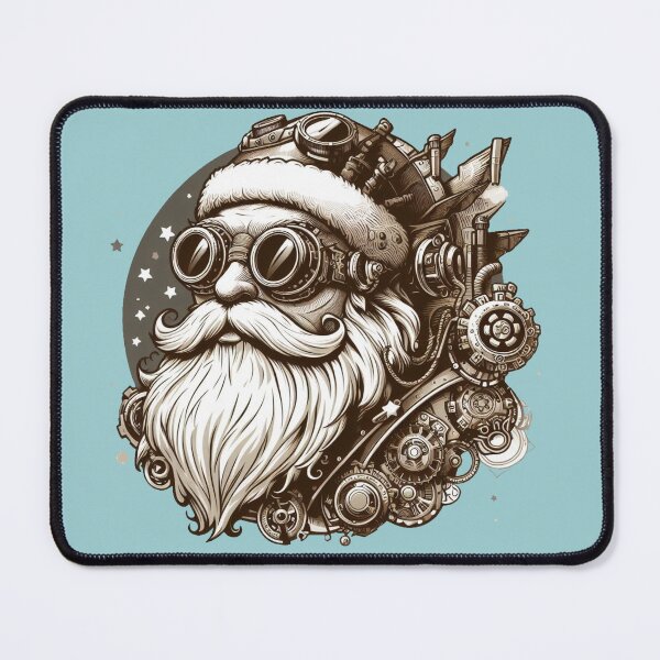 Item preview, Gearhead Santa Steampunk designed and sold by organicgal.
